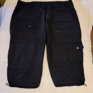 Lane Bryant Blouson Cargo Capri